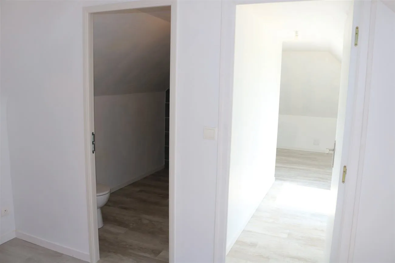 Combles et salle d'eau à Plomodiern (2021), après travaux