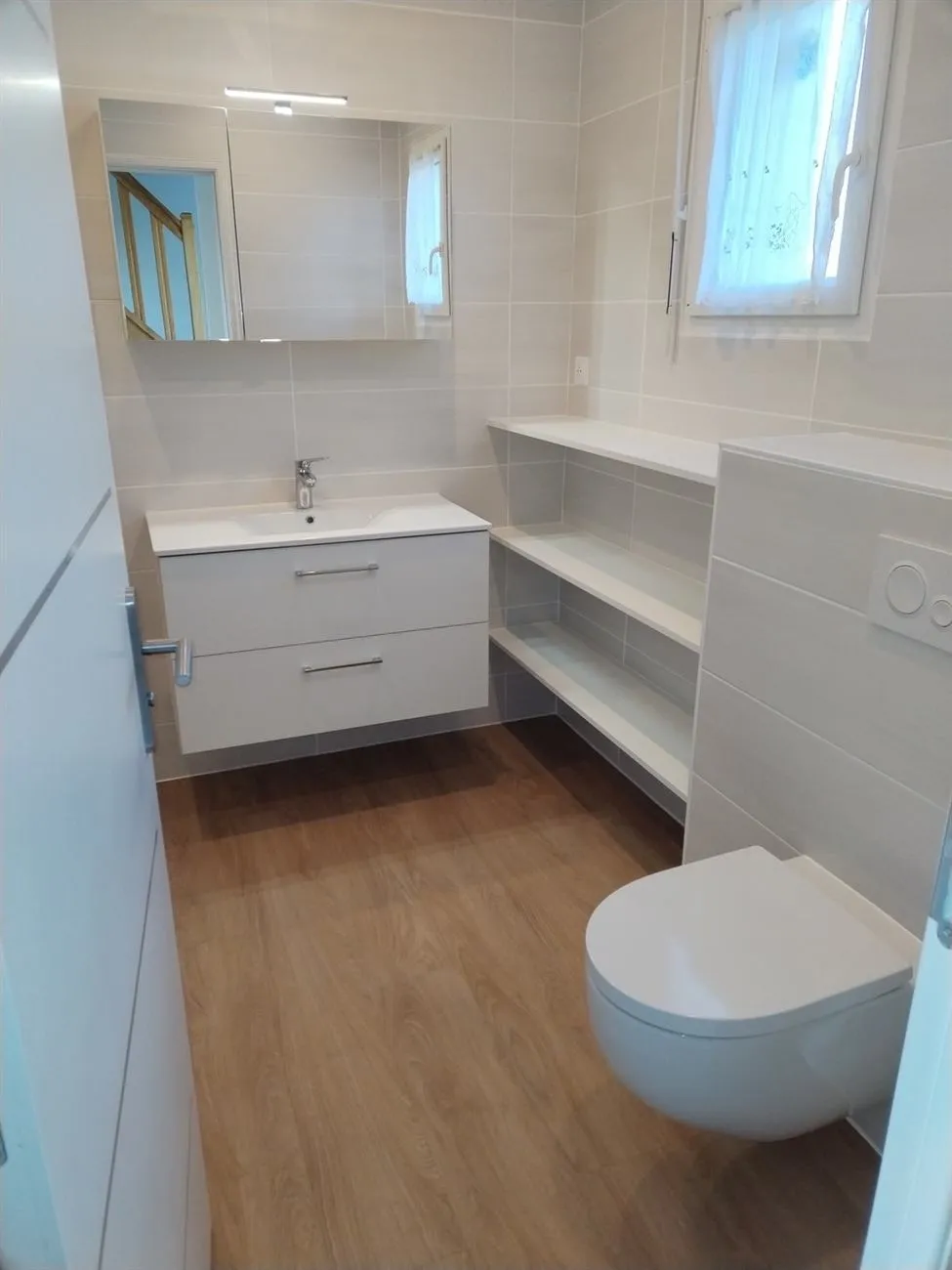 Salle d'eau à Crozon (2025), après travaux
