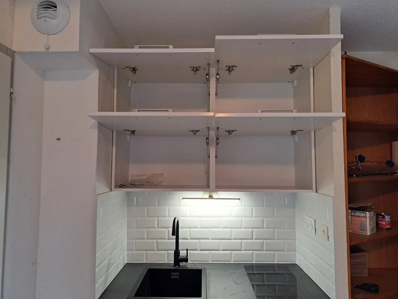 Cuisine à Saint-Nic (2023), après travaux