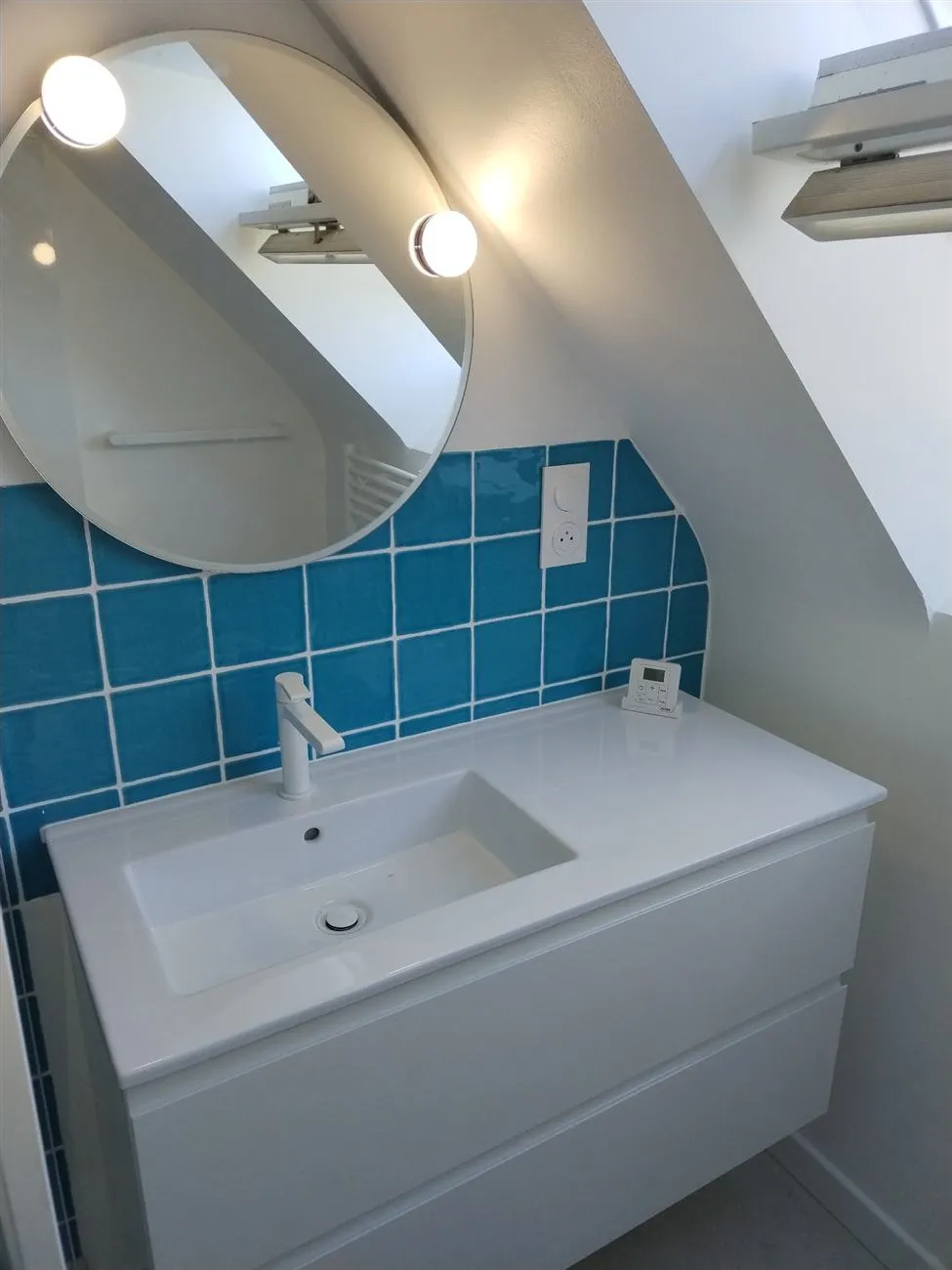 Salle d'eau à Crozon (2024), après travaux