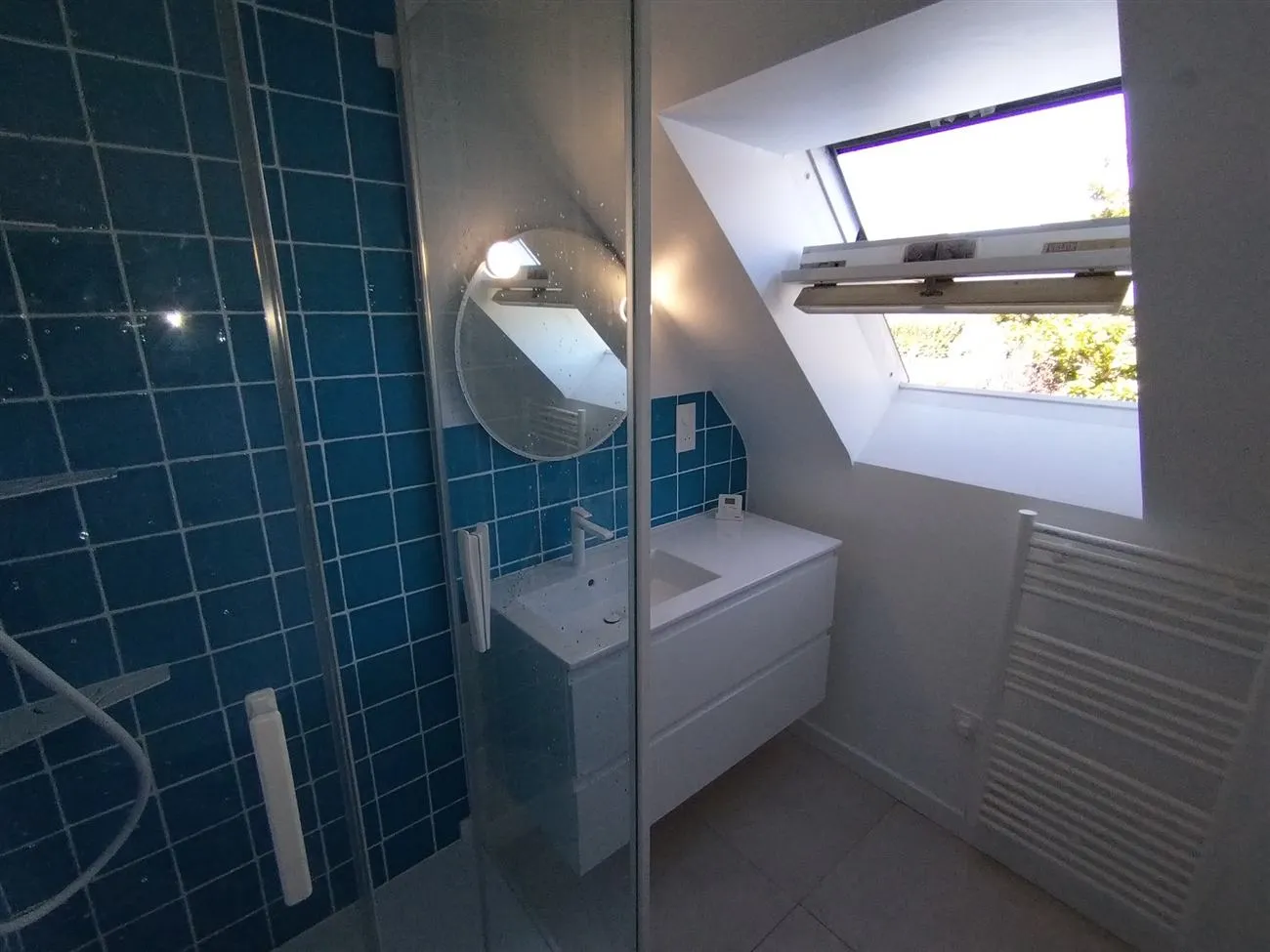 Salle d'eau à Crozon (2024), après travaux