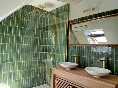 Salle d'eau à Crozon (2025), après travaux