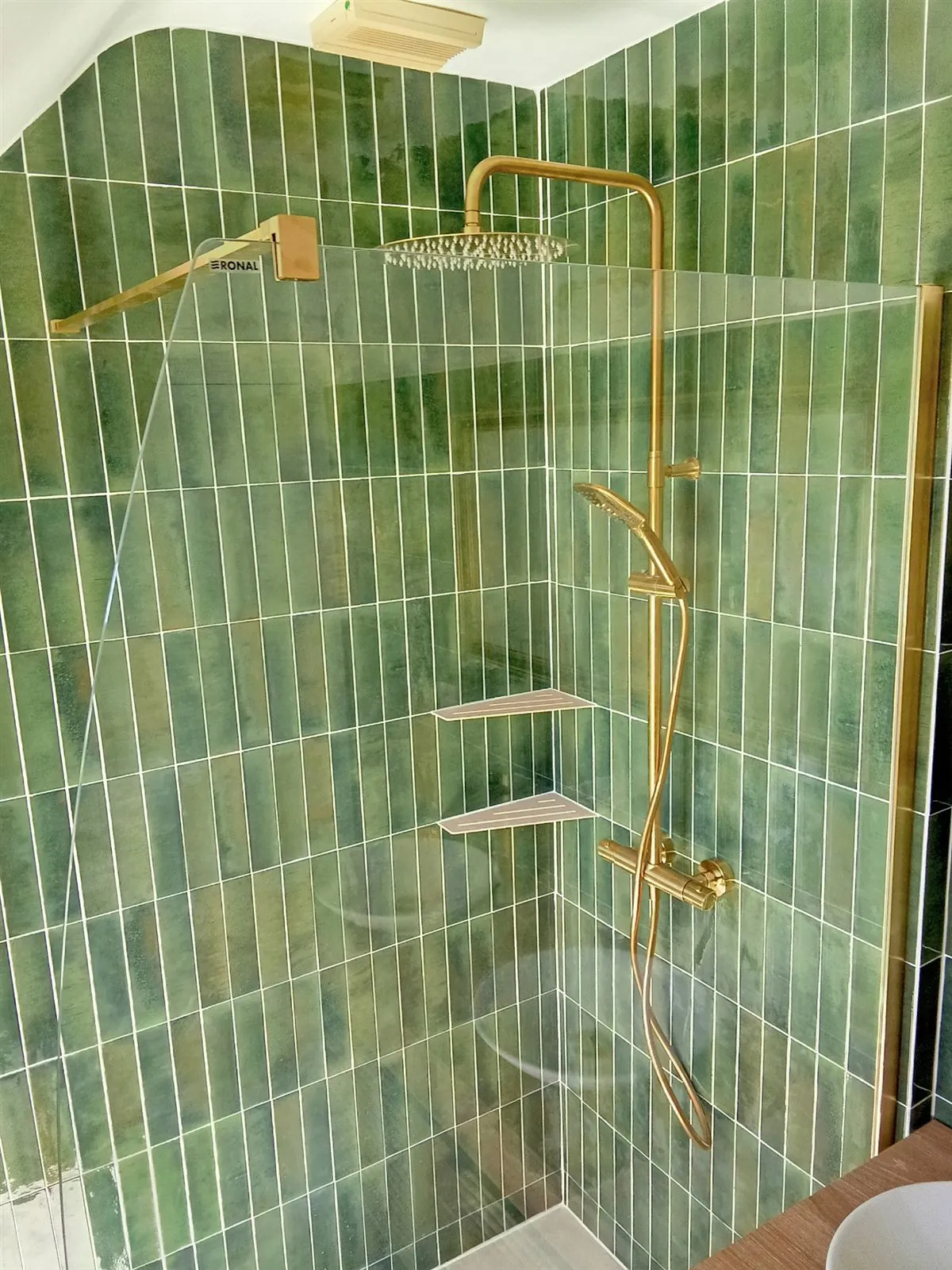 Salle d'eau à Crozon (2025), après travaux