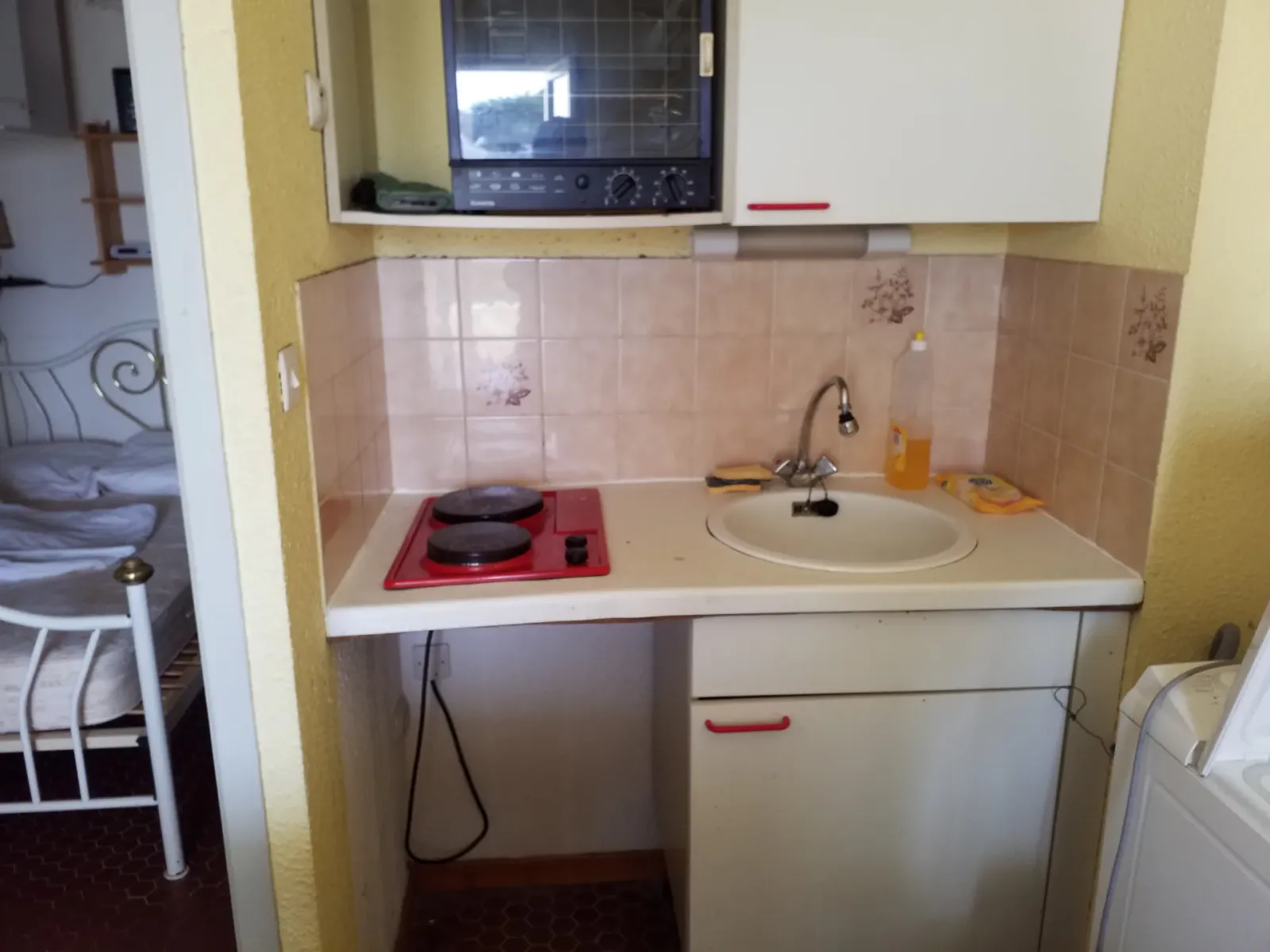 Kitchenette. à St Nic (2019), après travaux