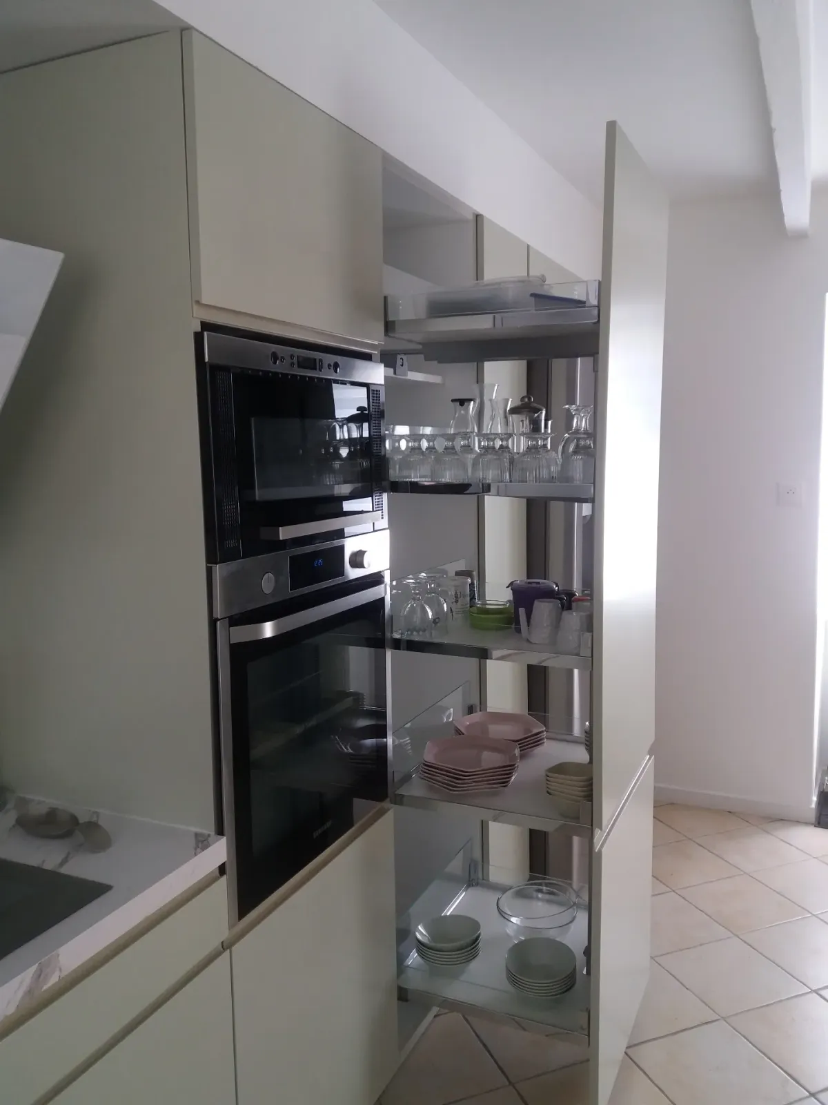 Cuisine. à Plomodiern (2019), après travaux