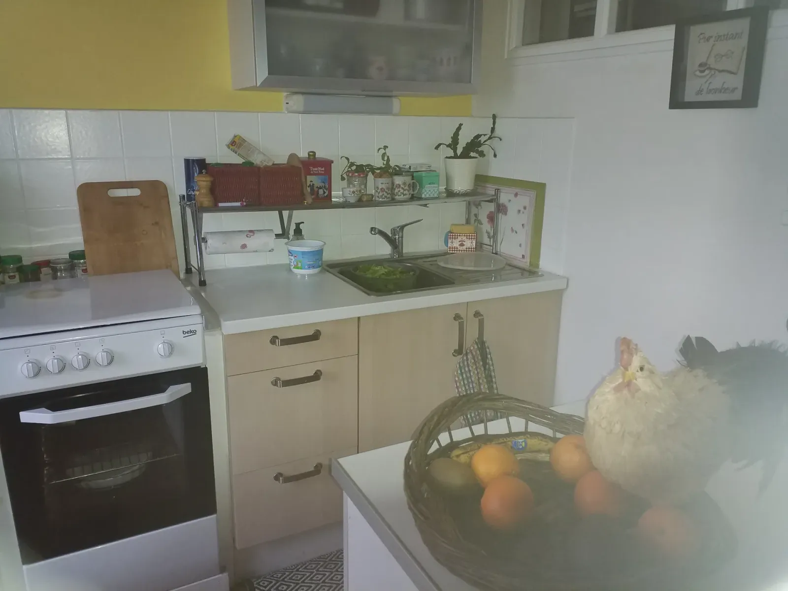 Une cuisine à angles ! à Chateaulin (2021), avant travaux