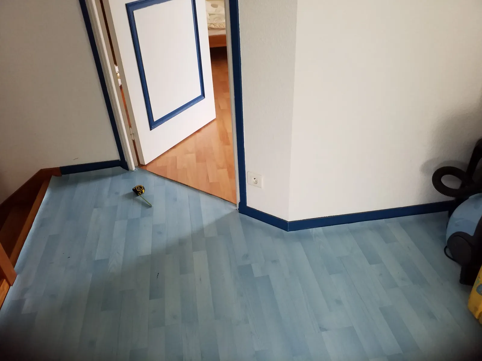 Sol palier. à Plomodiern (2019), avant travaux